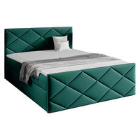 BOXBETT Herkules - Jadegrün, Holz (160/200cm) - MIRJAN24