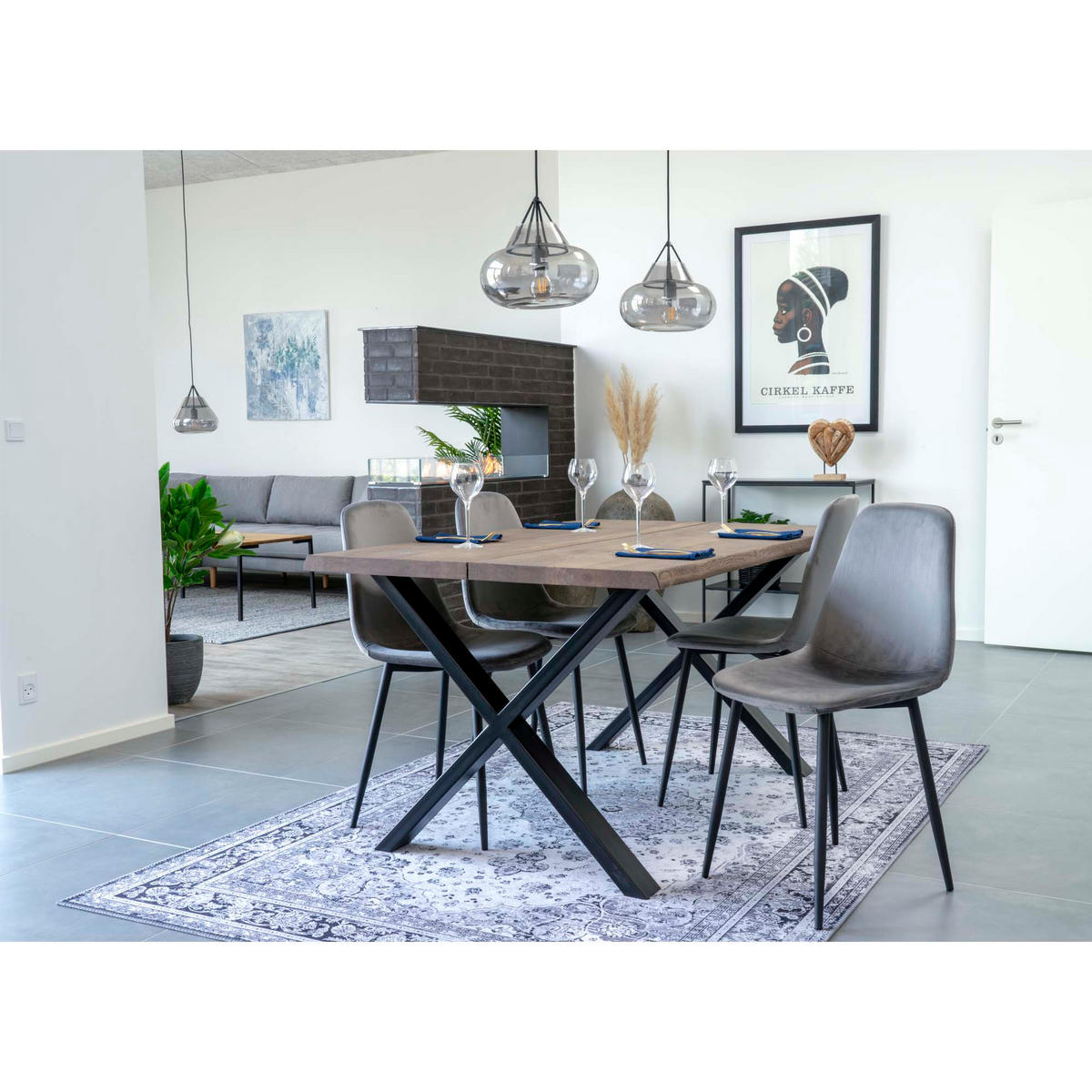 ESSTISCH Eiche Dekor - Eiche Wotan, Holzwerkstoff (140/95/74cm) - ebuy24