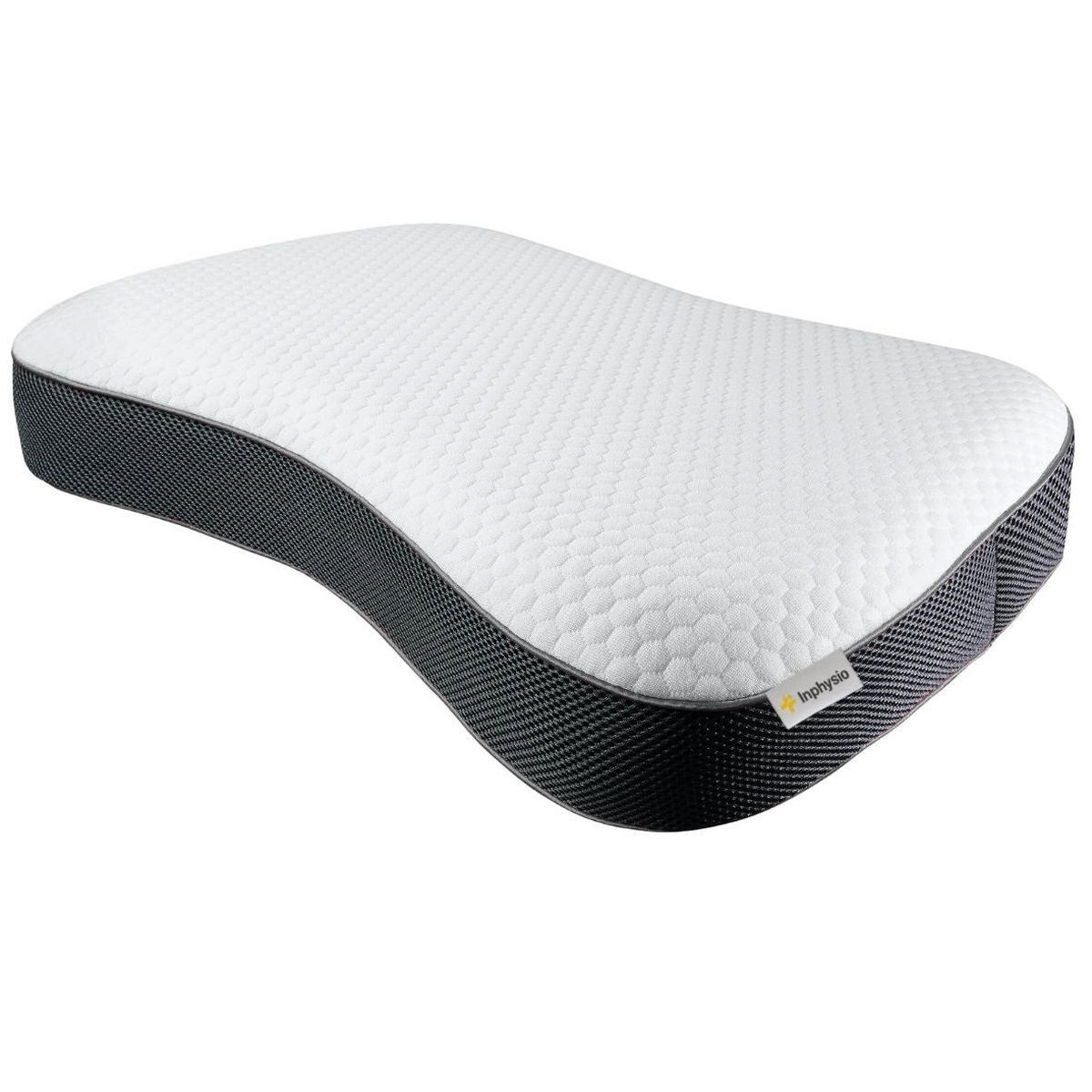 SCHAUMSTOFFKISSEN, RELAX ANATOMISCH 60/40 CM - Weiß, Textil (40/60cm) - INPHYSIO