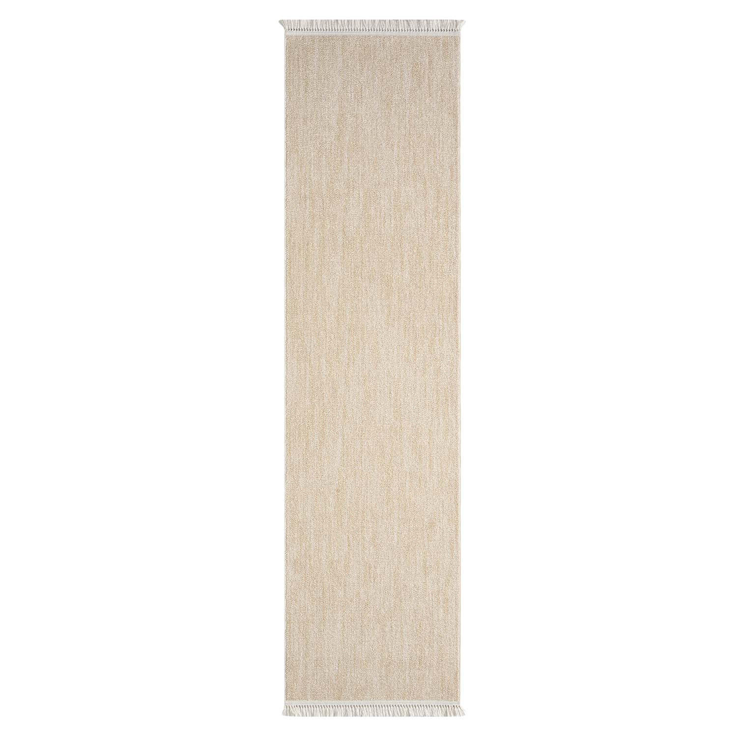 KURZFLOR-TEPPICH Clasico 0052 Gelb 80x300 cm - Gelb, Textil (80/300cm) - carpet city
