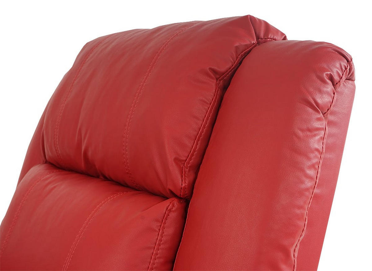 RELAXSESSEL Rot - Rot, Textil (84/102/93cm) - MCW