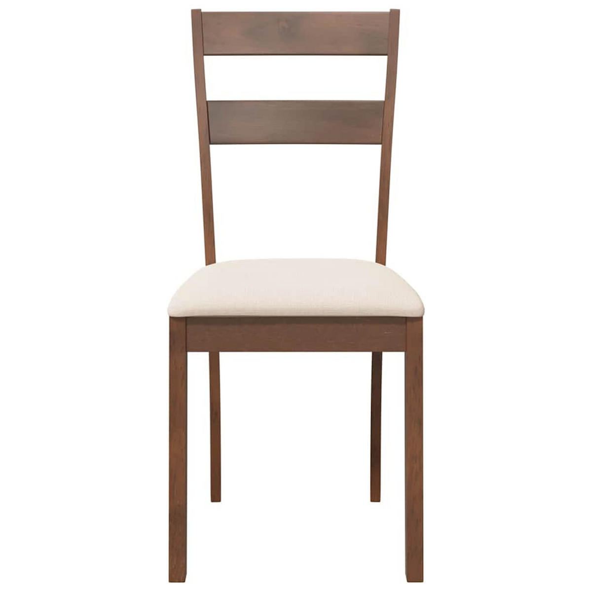 STUHL-SET 2 Stk Eichhain 40/89/48 cm - Braun, Holz (40/89/48cm) - ZMH