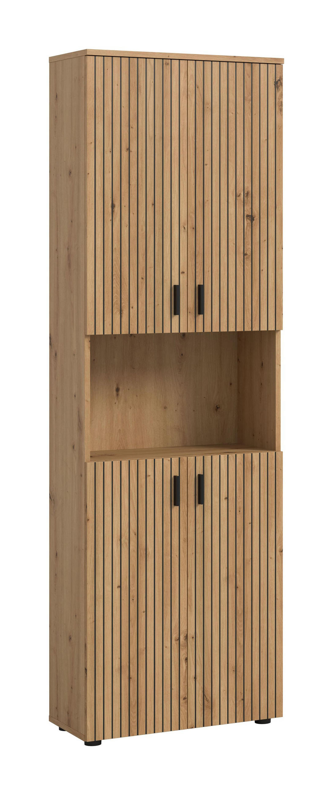 BADSCHRANK Mira (B/H/T: ca. 60/192/30 cm) in Artisan Oak Nachbildung/Artisan Oak Nachbildung - Eiche Artisan, Holzwerkstoff (60/192/30cm)