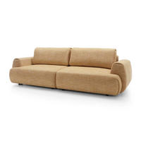SOFA POCKET Gelb 260x106x81 cm - Gelb, Textil (260/81/106cm) - FURNLUX