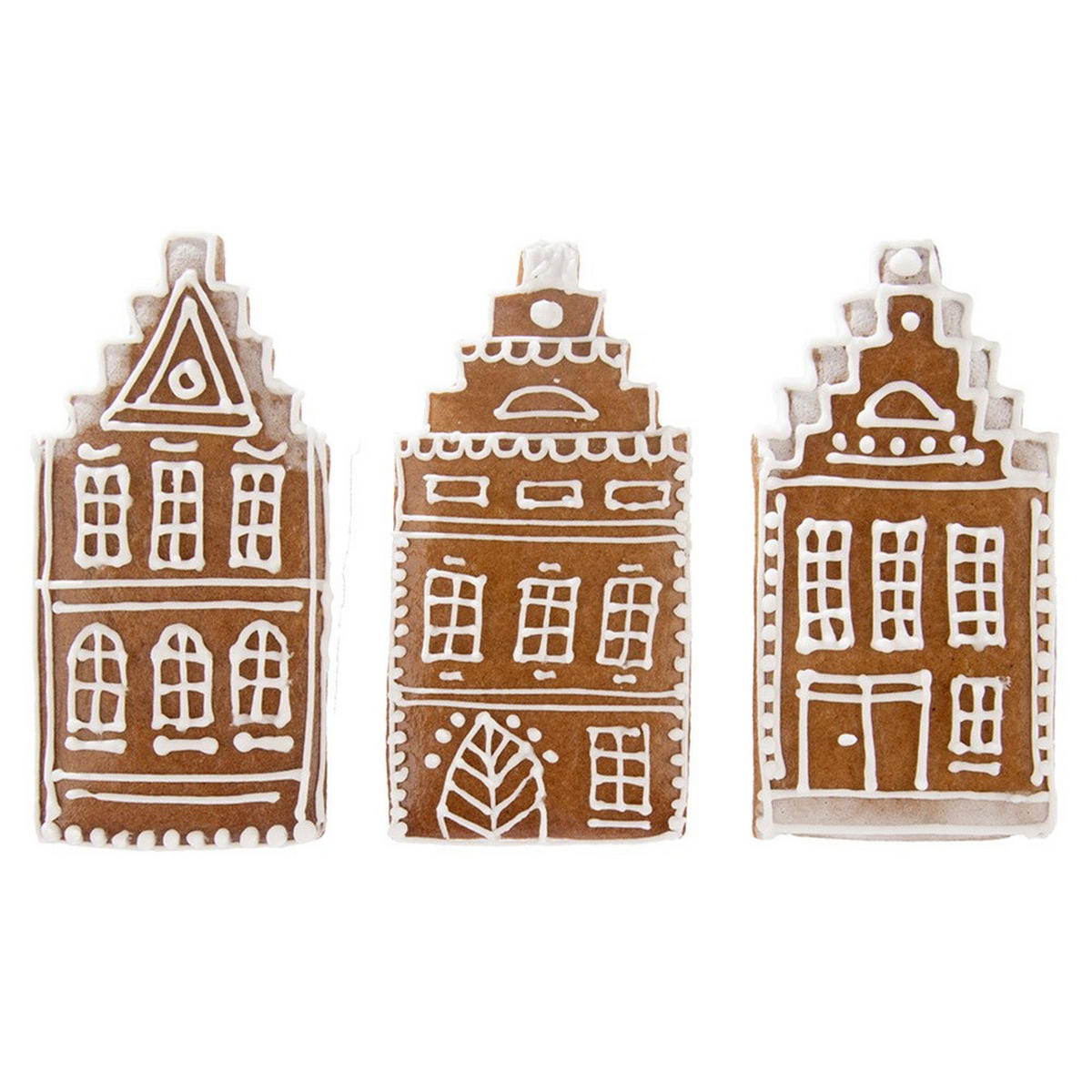 AUSSTECHFORM Haus mittel 12 cm Silber - Silberfarben, Metall (6/1.5/12cm) - Orion 