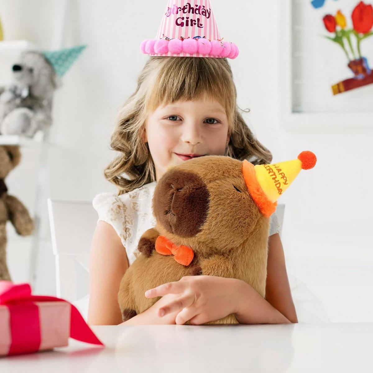 STOFFTIER Capybara 35 cm - Braun, Textil (25/35cm)