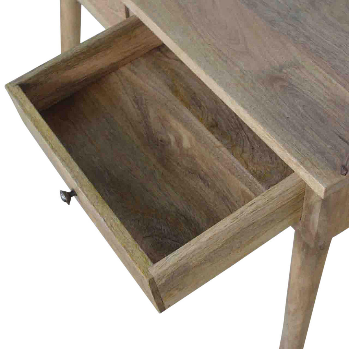 KONSOLENTISCH FÜR DEN FLUR MIT 2 SCHUBLADEN - Beige/Messingfarben, Holz/Metall (40/90/78cm) - Artisan Furniture