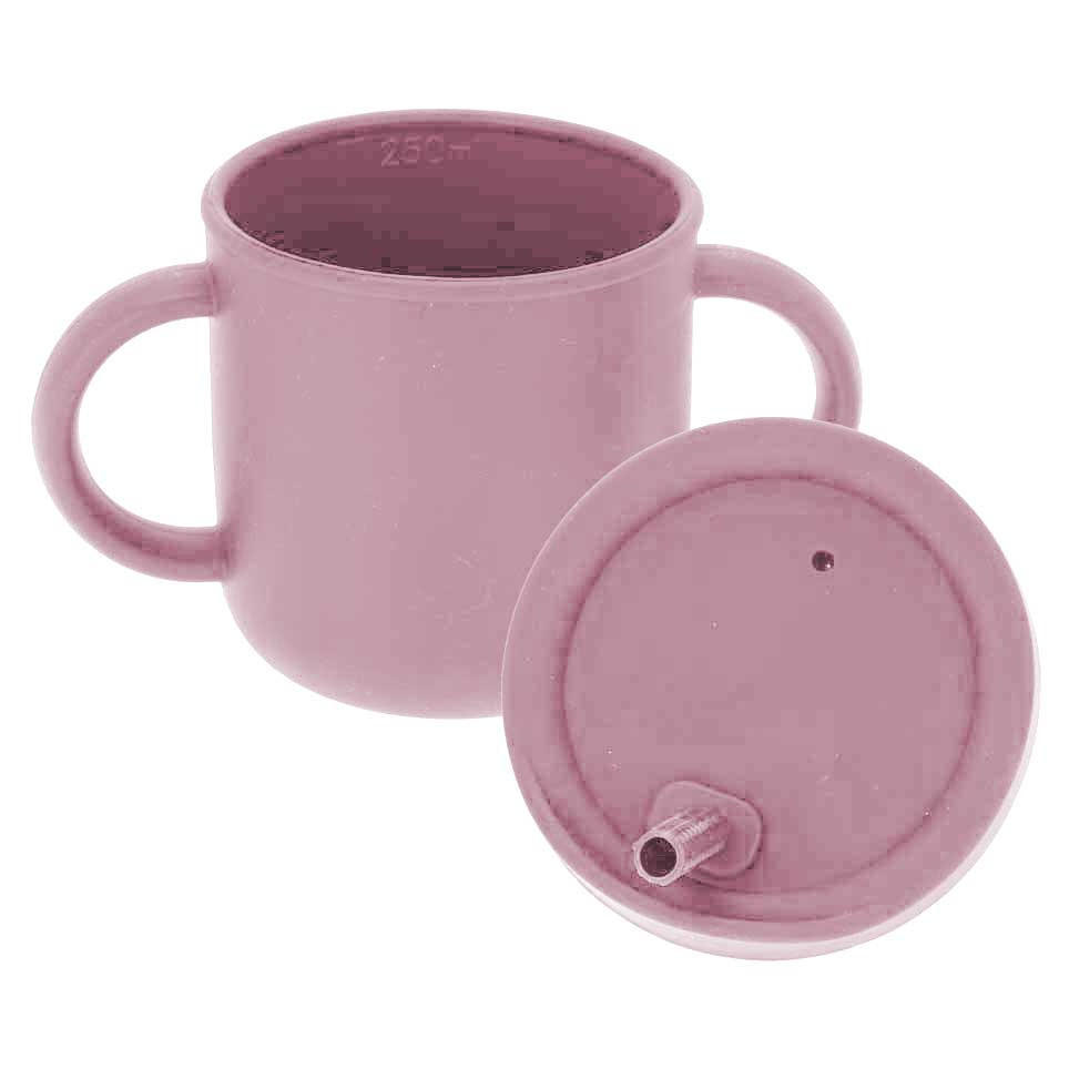 Excellent Houseware Trinkbecher Rosa 12x10.5x12 cm