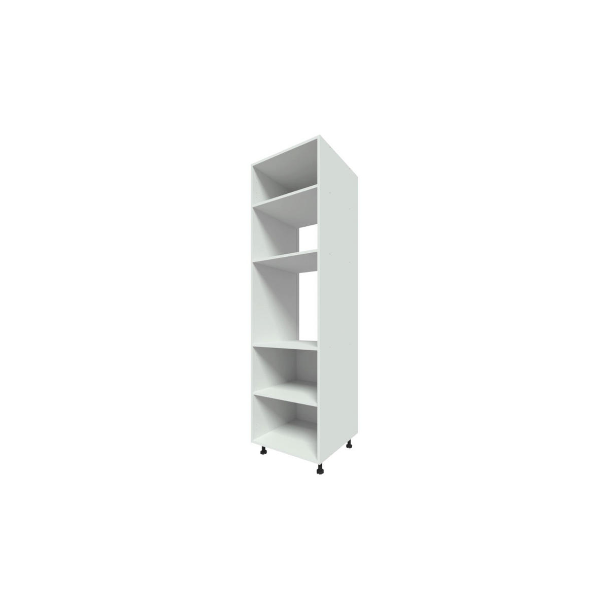 BACKOFEN-HOCHSCHRANK – 60 cm – Lunara – Dunkelgrau - Dunkelgrau, Holzwerkstoff (60/203/56cm) - hi-markt