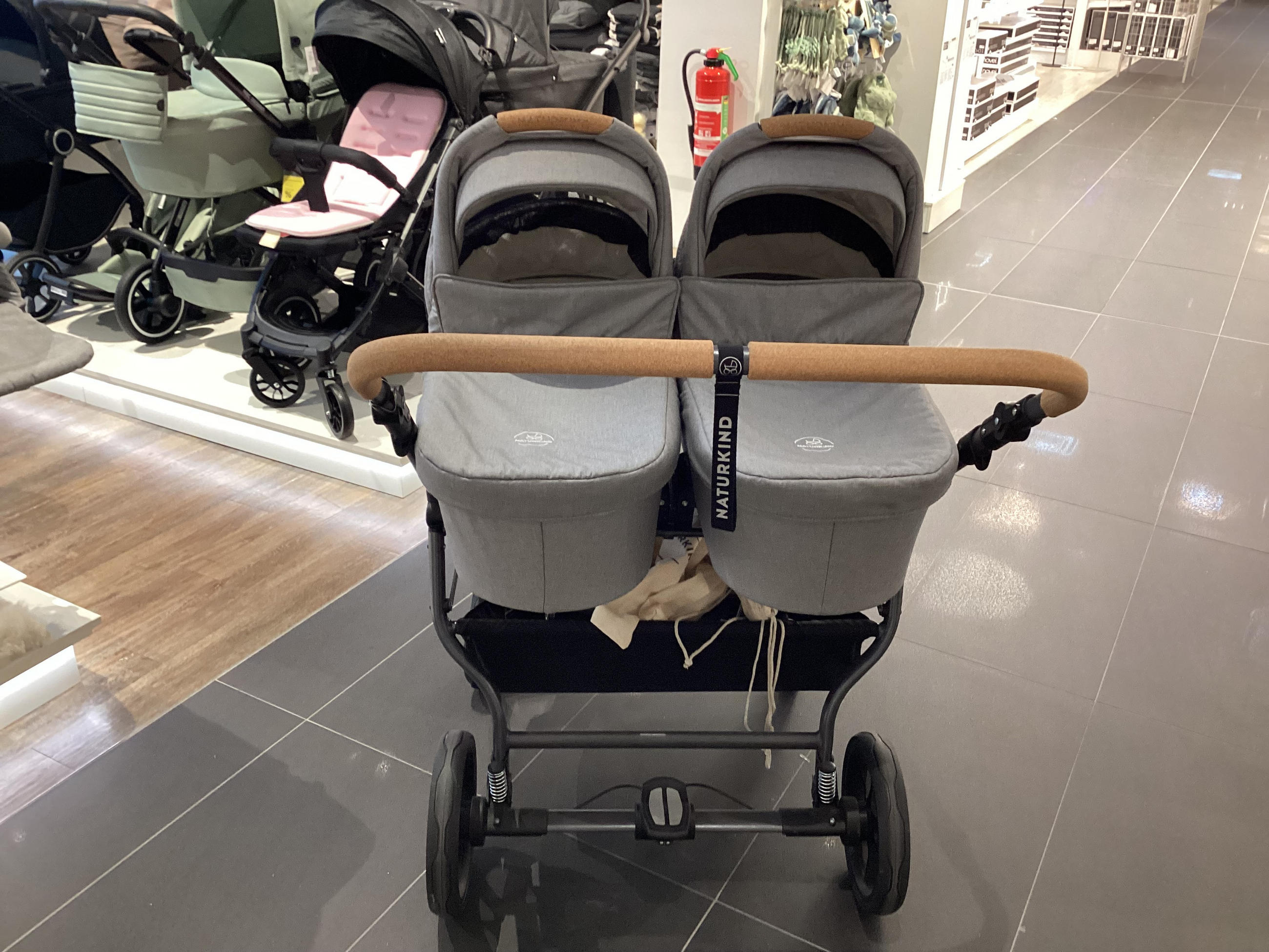 Komplettset Zwillingswagen Naturkind - Naturkind