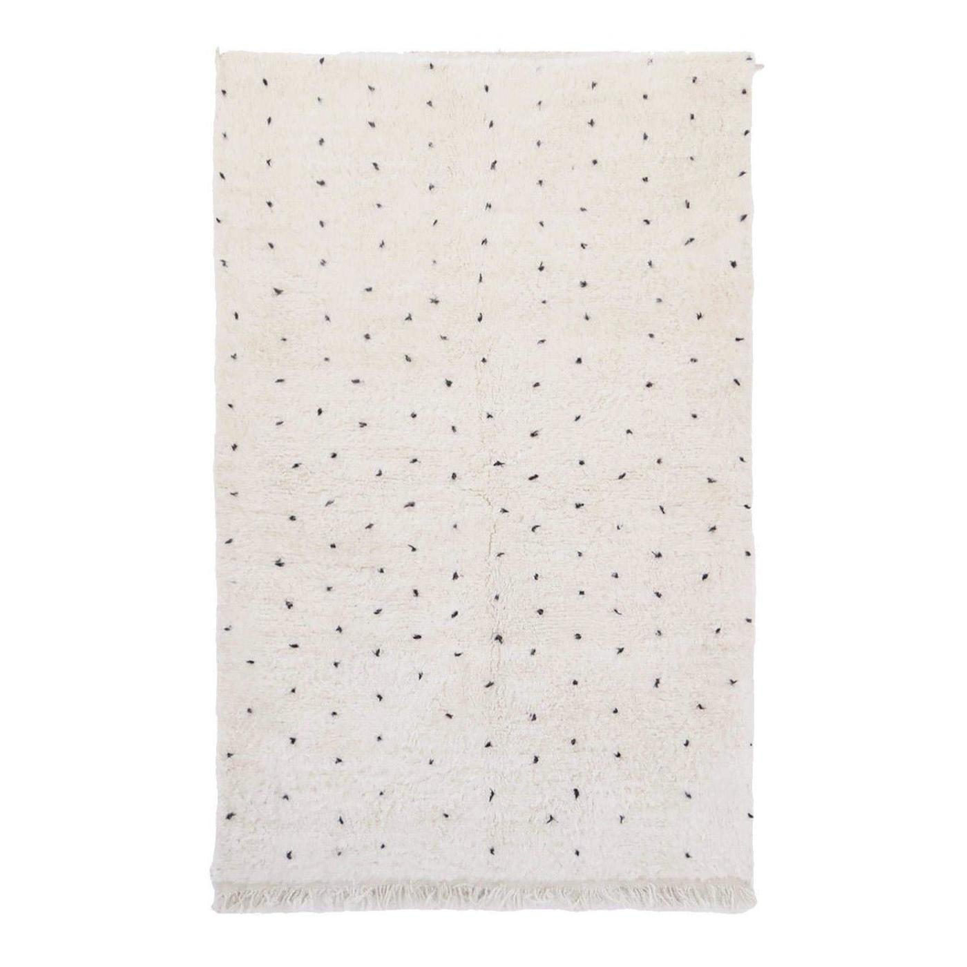 BERBERTEPPICH aus Marokko aus reiner Wolle 140x 200 cm - Beige, Naturmaterialien (140/200cm) - AFK Living
