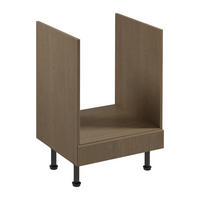 HERDUMBAUSCHRANK D60ZK – Sorento Dunkle Eiche – Dunkle Eiche - Dunkelbraun, Holzwerkstoff (60/87/52cm) - ROYAL24_MARKT