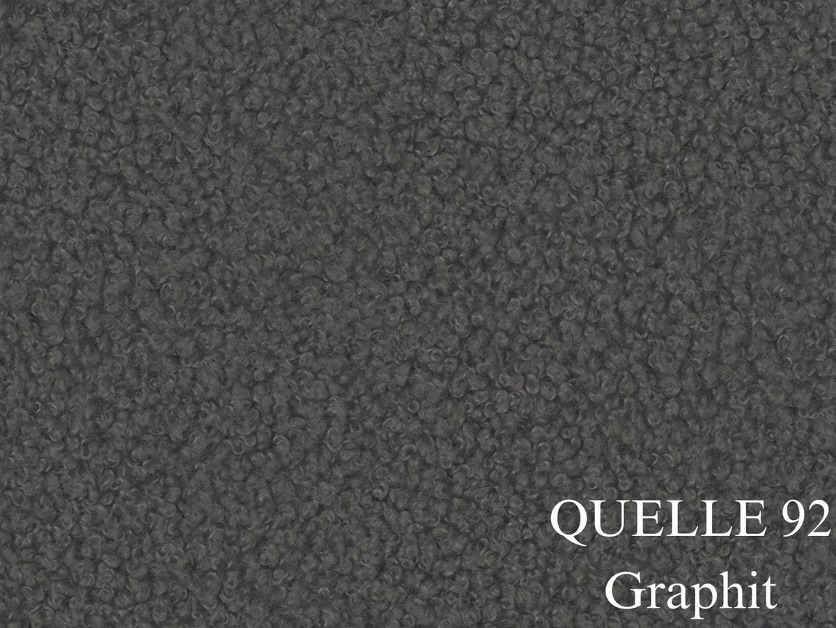 BOXBETT 140x200 VELIA Graphit - Graphitfarben, Holzwerkstoff/Textil (140/200cm) - Compleo24