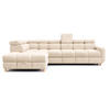 ECKSOFA - BUN - Beige - Arena 2 - Links - Beige, Holzwerkstoff (276/209cm) - Möblo