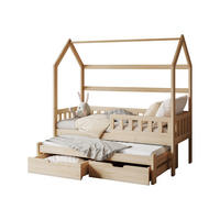HAUSBETT Tymon II - Kieferfarben, Holz (80/180cm) - MIRJAN24