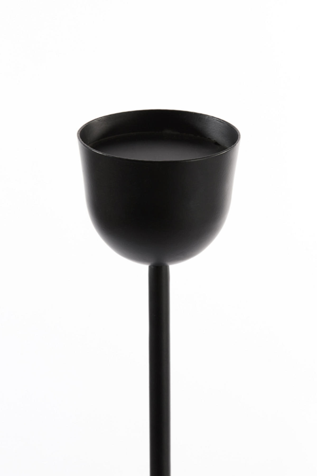 KERZENSTÄNDER Ofelie Schwarz Ø12/120 cm - Schwarz, Metall (12/120/12cm) - Light & Living