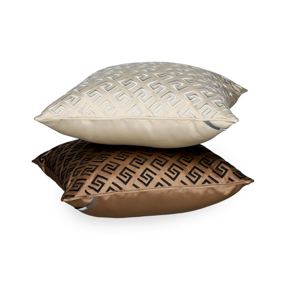 ZIERKISSENHÜLLE GRAPHIC - Braun, Textil (45/45cm) - Sportalm Kitzbühel