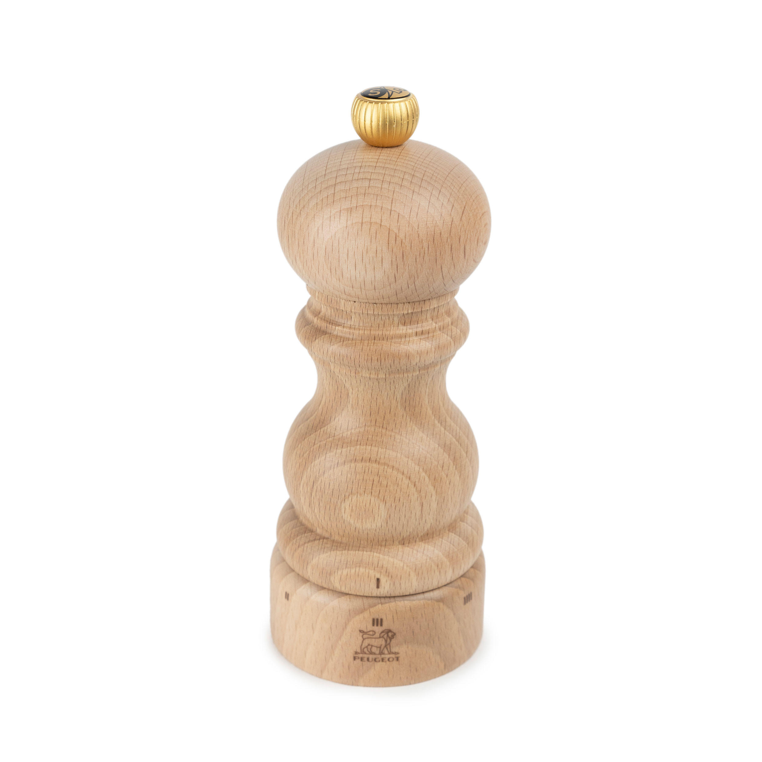 SALZMÜHLE Paris uSelect 15cm Buchenholz Natur Stahlmahlwerk - Braun, Holz (5.9/15/5.9cm) - PEUGEOT