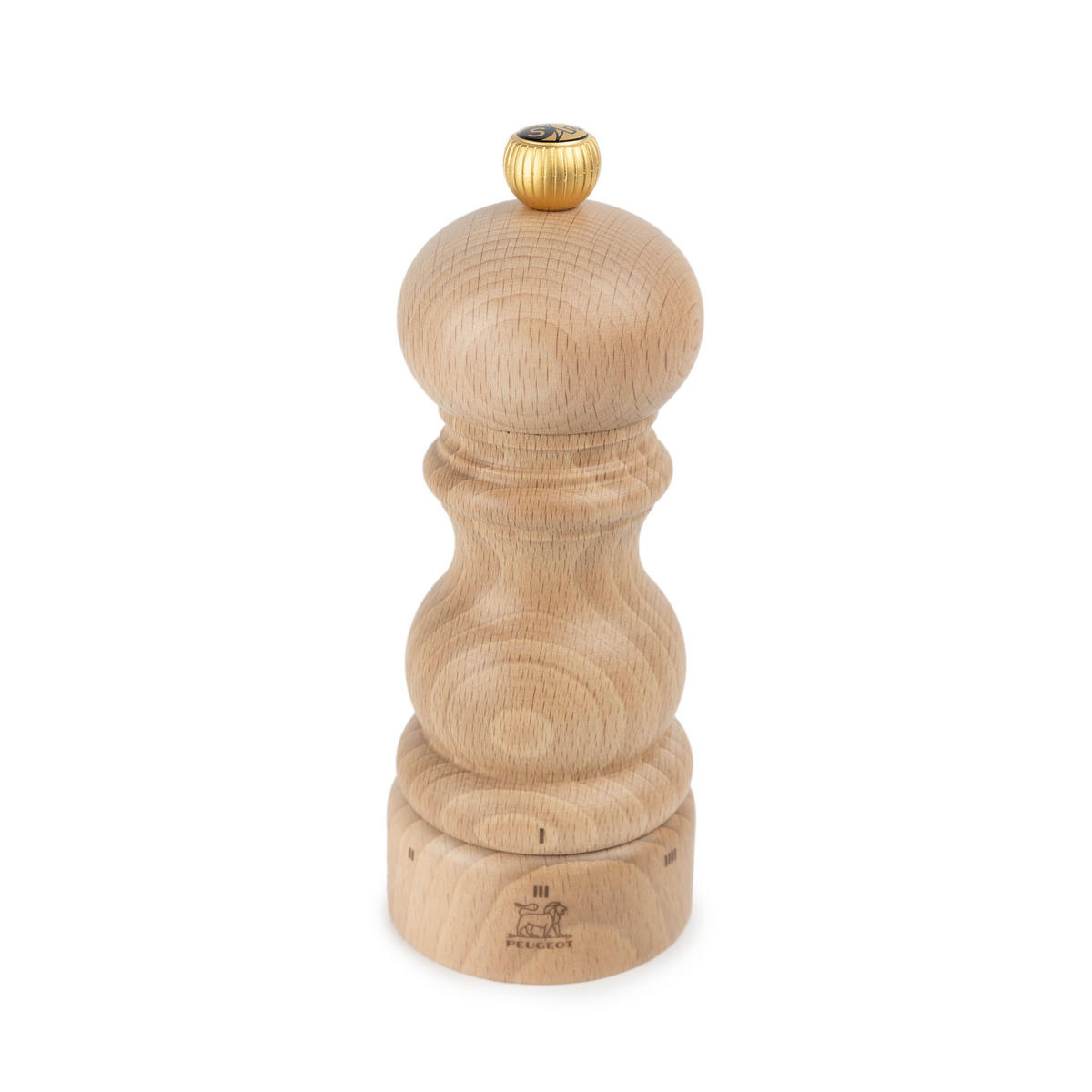 SALZMÜHLE Paris uSelect 15cm Buchenholz Natur Stahlmahlwerk - Braun, Holz (5.9/15/5.9cm) - PEUGEOT
