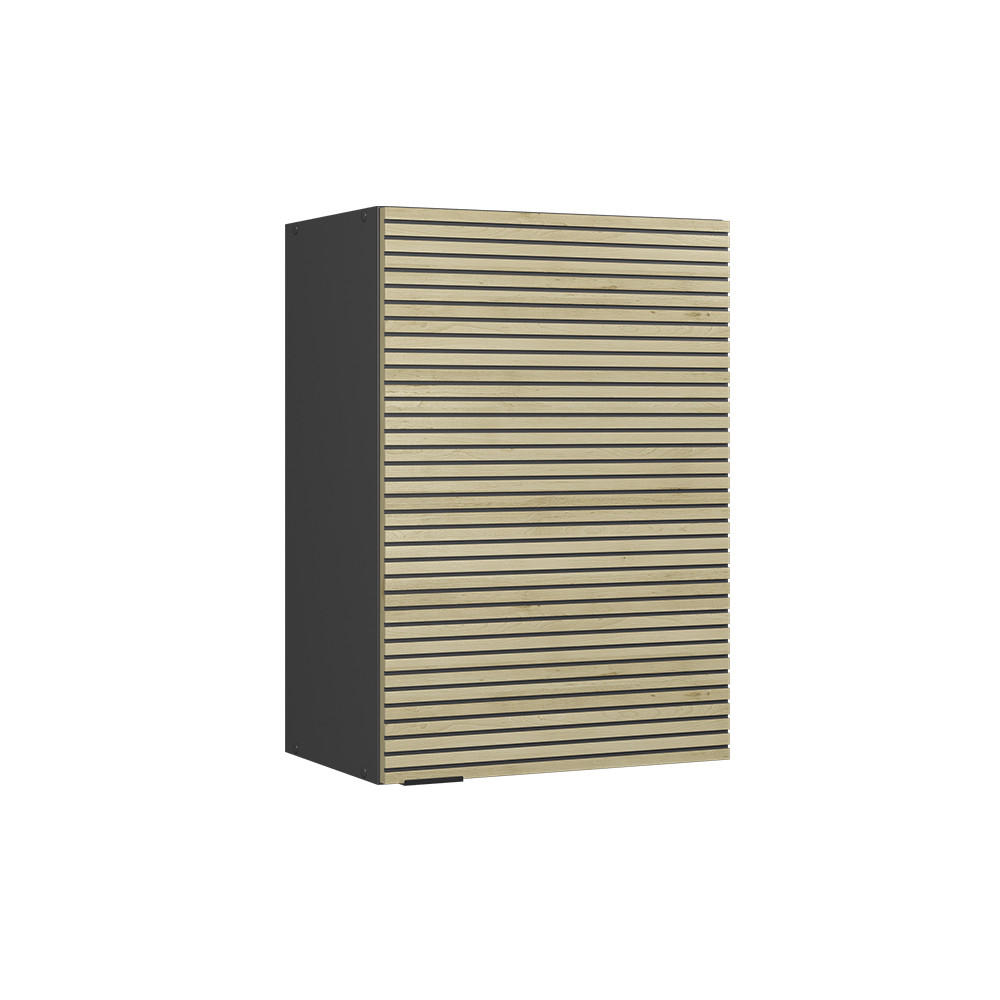 VĚŠÁK NA STĚNU Fame-Line Dubový panel - antracitová/barva dubu, kompozitní dřevo (50/72/34.1cm) - Vicco