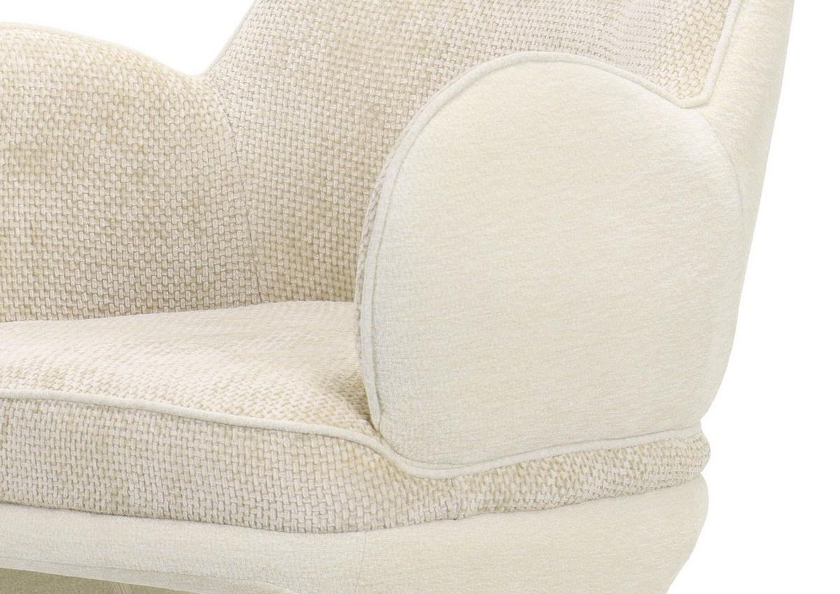 STUHL 100% Polyester 58 x 62 x 86 cm beige POLSTERSTÜHLE #02 - Beige, Kunststoff (58/86/62cm) - Massivmoebel24