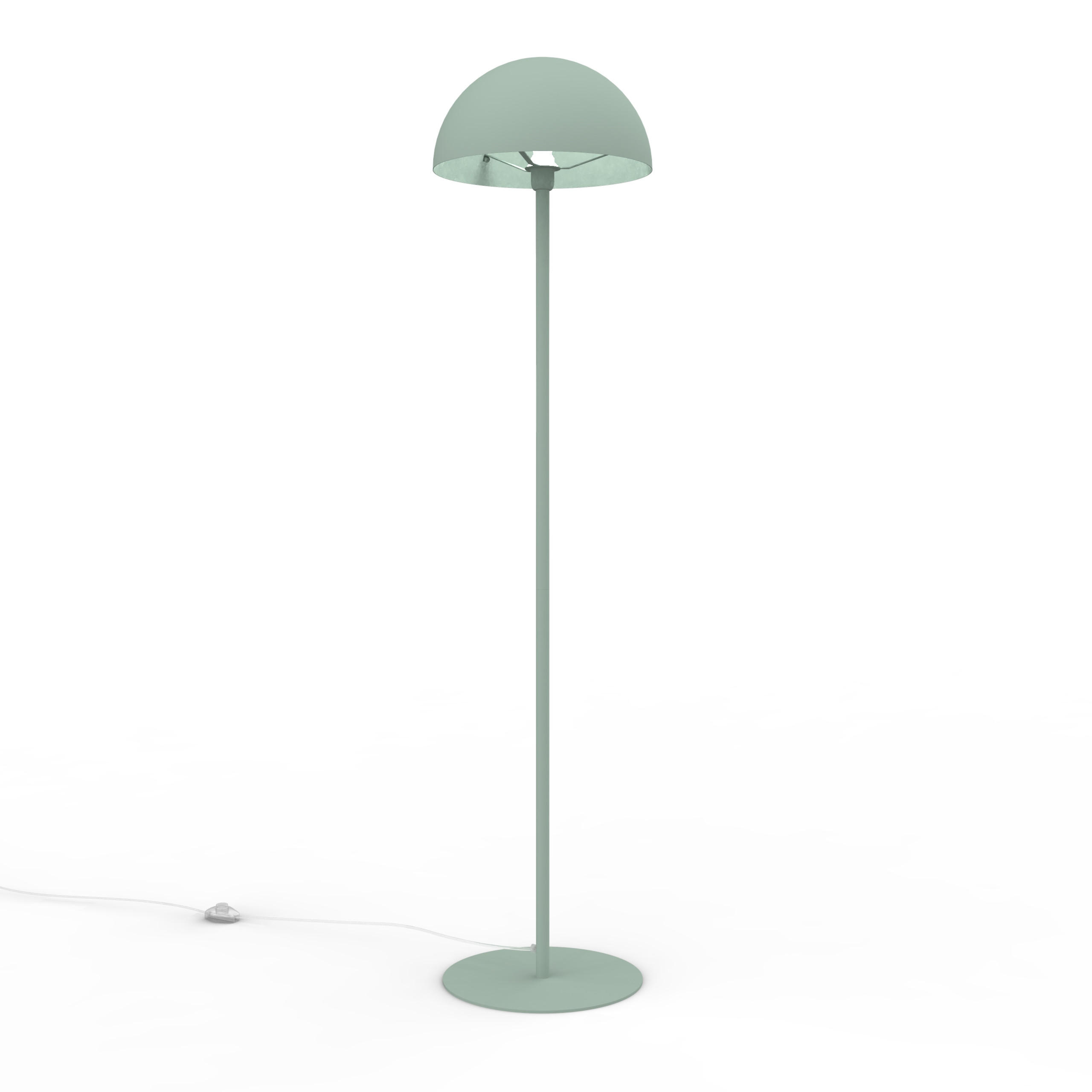 STEHLEUCHTE Cassis - Grün, Metall (40/40/165cm) - Lumicom
