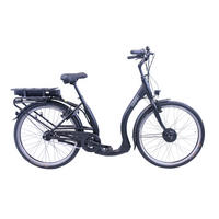 E-CITY Comfort E-Bike Schwarz 7 Gang 26 Zoll Gr:44cm - Schwarz, Metall (44cm) - Hawk Bikes