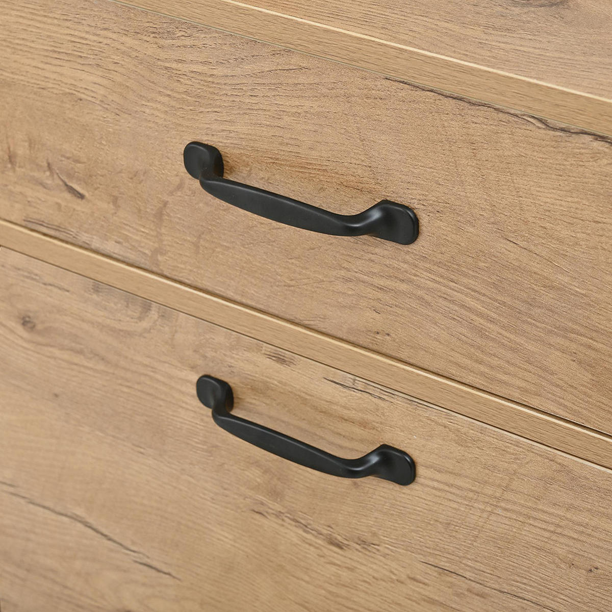 GARDEROBA SET D108.5 x Š35 x V180 cm, Prirodne boje - prirodne boje, drvni materijal/drvo (35/180/108.5cm) - KOMHTOM