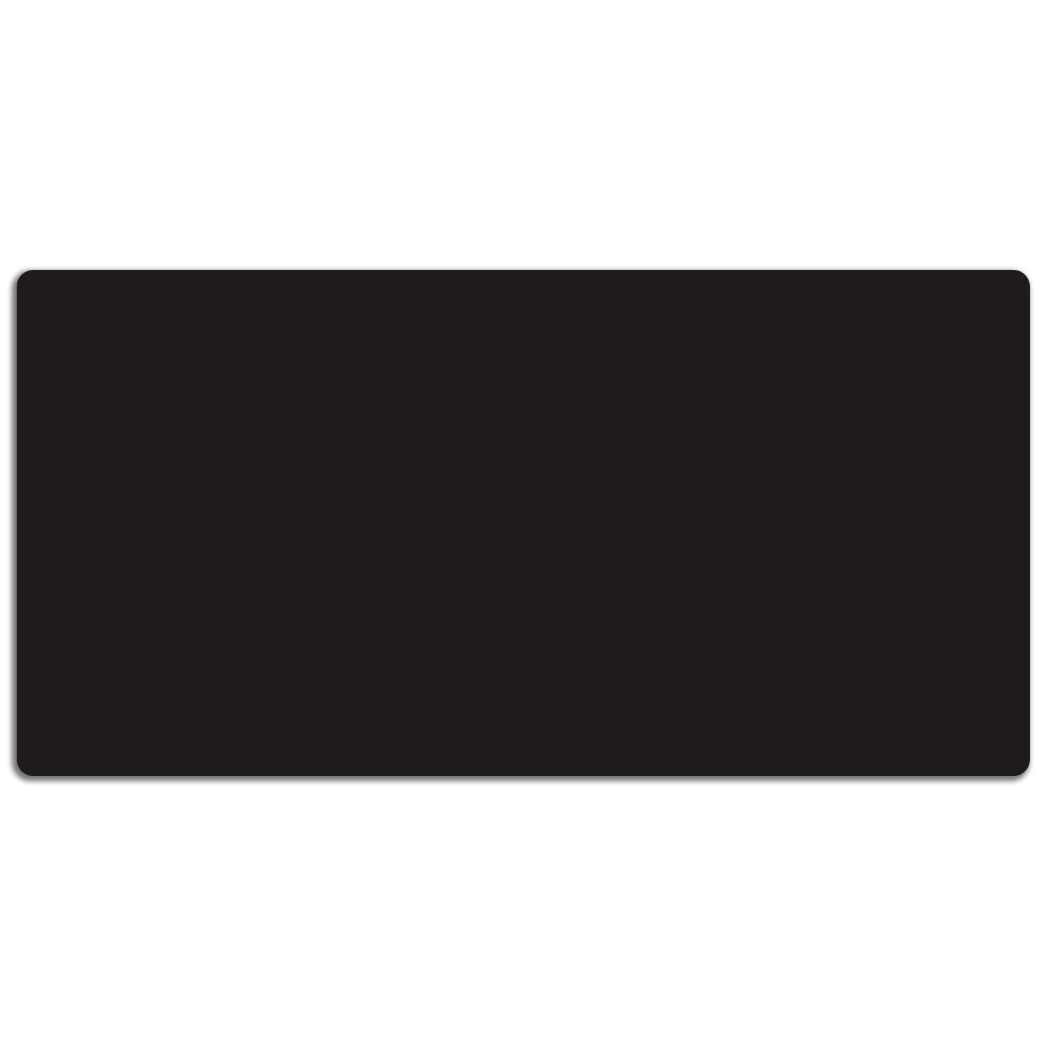 SCHREIBTISCHUNTERLAGE 90x45 cm Schwarz - Schwarz, Kunststoff (1.6/90/45cm) - ArtPrintCave