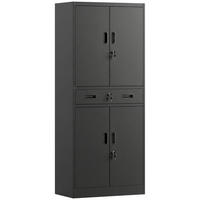 KOMBINATIONSKOFFER – 180 cm – Schwarz - Schwarz, Metall (40/180/75cm) - DCA