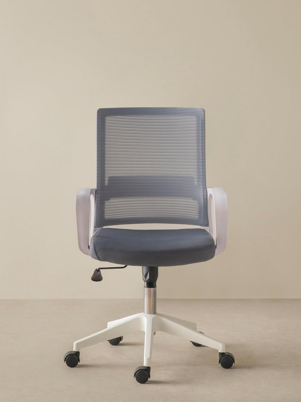 DREHSTUHL Bennet Grau 58 cm x 94 cm - Grau, Textil (58/94/59cm) - Kenay Home