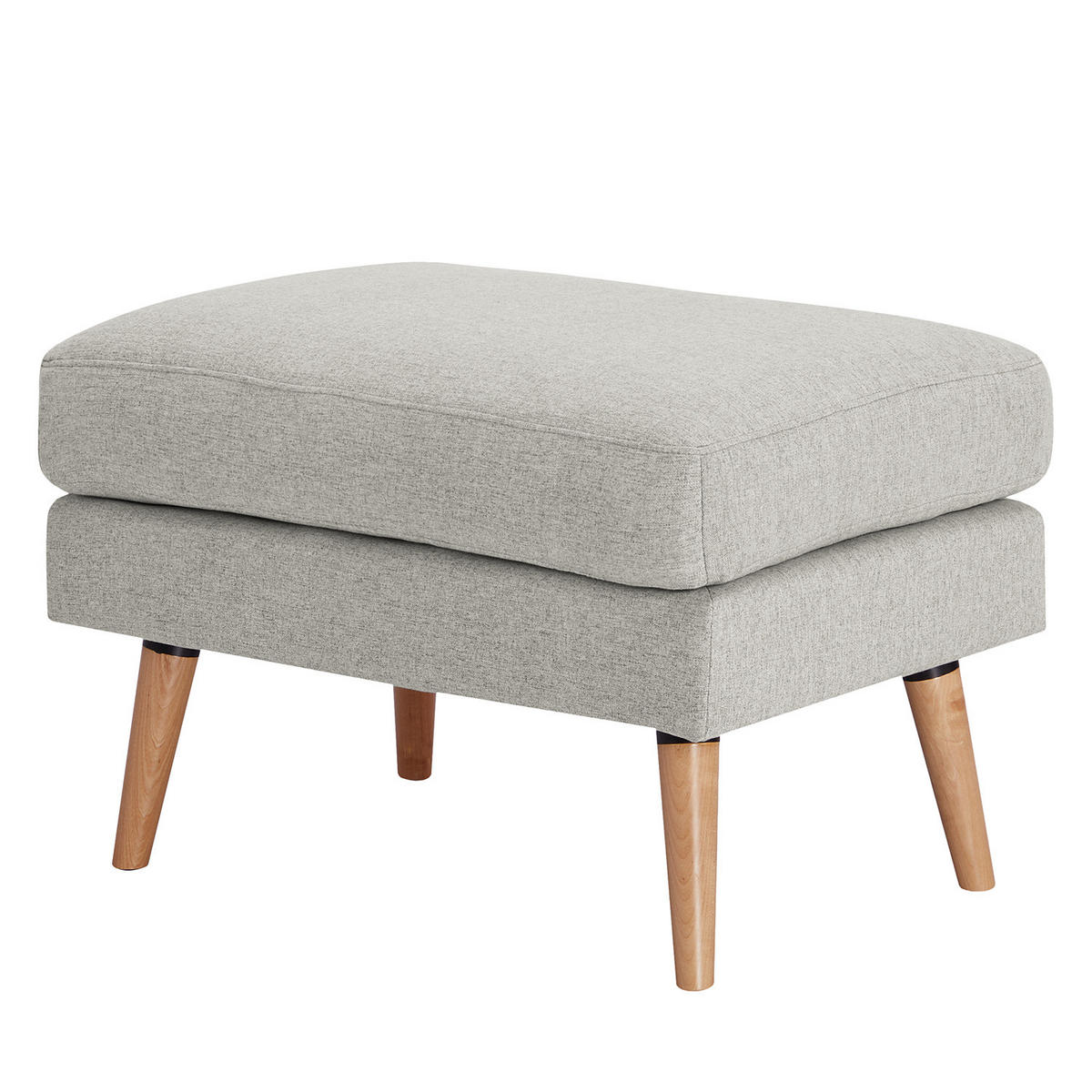 OHRENSESSEL - Beige/Hellgrau, Holz/Birkenholz (73/107/96cm) - home24