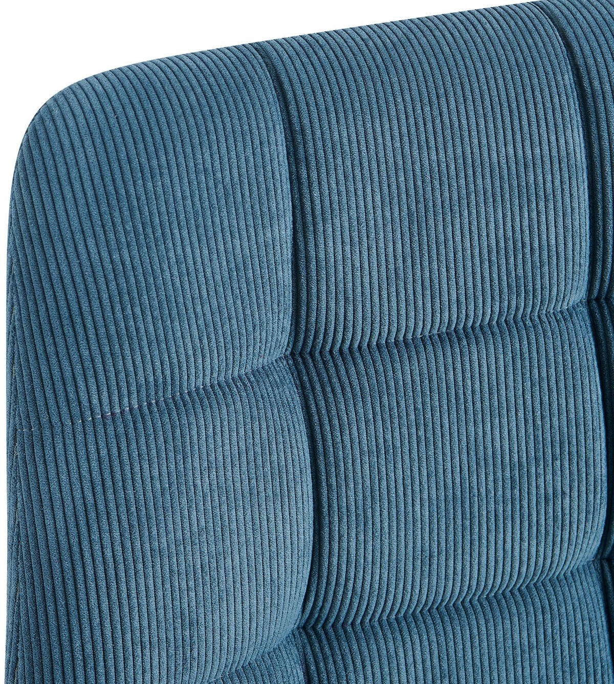 STUHL Cord Blau - Blau, Textil/Metall (45/84/55cm) - CLP