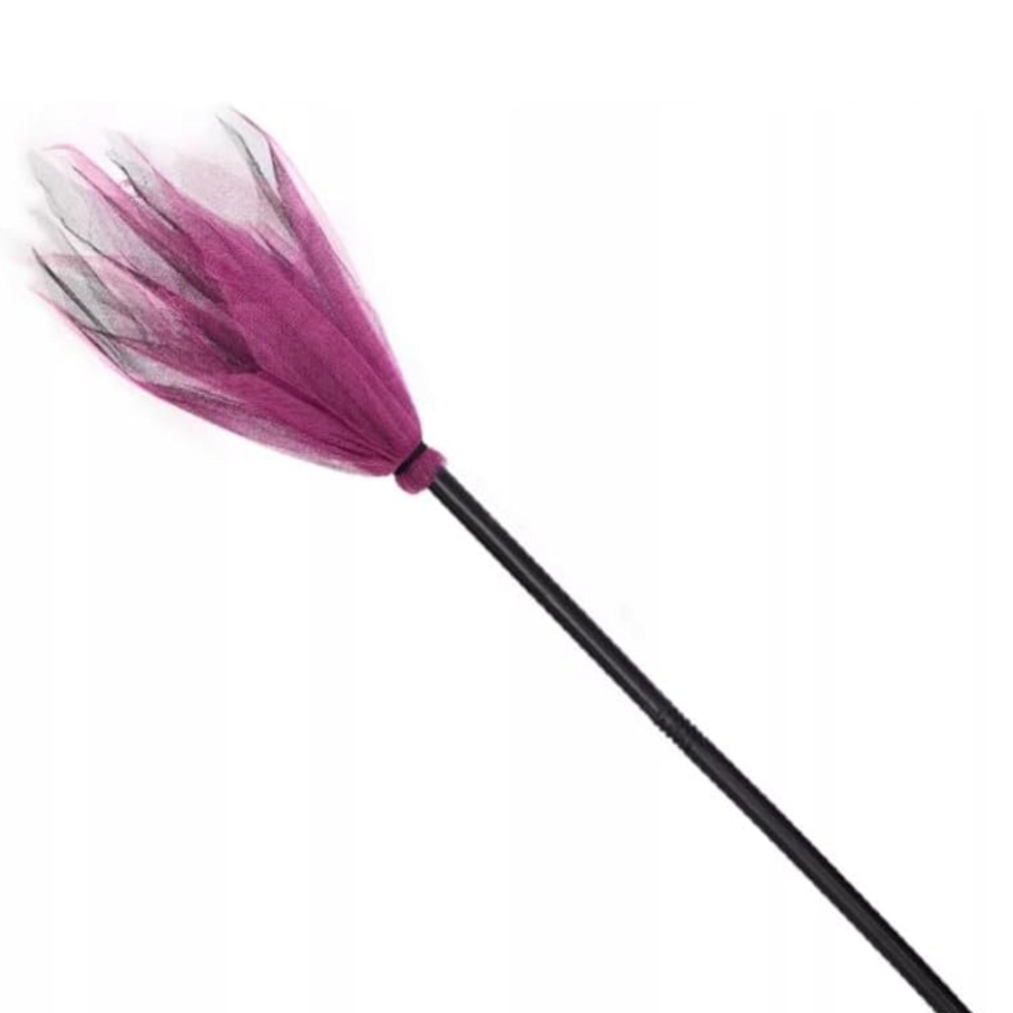 HEXENBESEN Halloween Rosa - Pink, Kunststoff (87/4/87cm) - KRUMAD