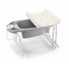 BABY-BADEWANNE Wickelauflage Idro Baby Estraibile - Dunkelgrau, Kunststoff (78/140cm) - Cam il Mondo del Bambino S.p.A.