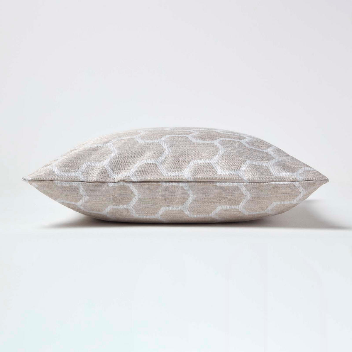 KISSENHÜLLE Jacquard geometrisch 45/45 cm - Naturfarben, Textil (45/45cm) - Homescapes