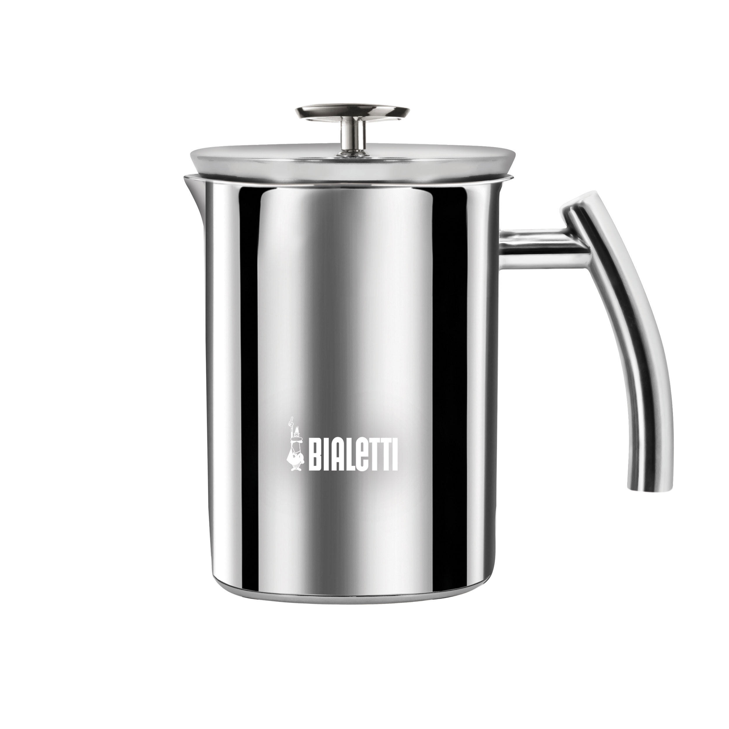MILCHAUFSCHÄUMER Elettric Mk01, 240ml, Elektrisch, Edelstahl, Silber - Silberfarben, Metall - Bialetti