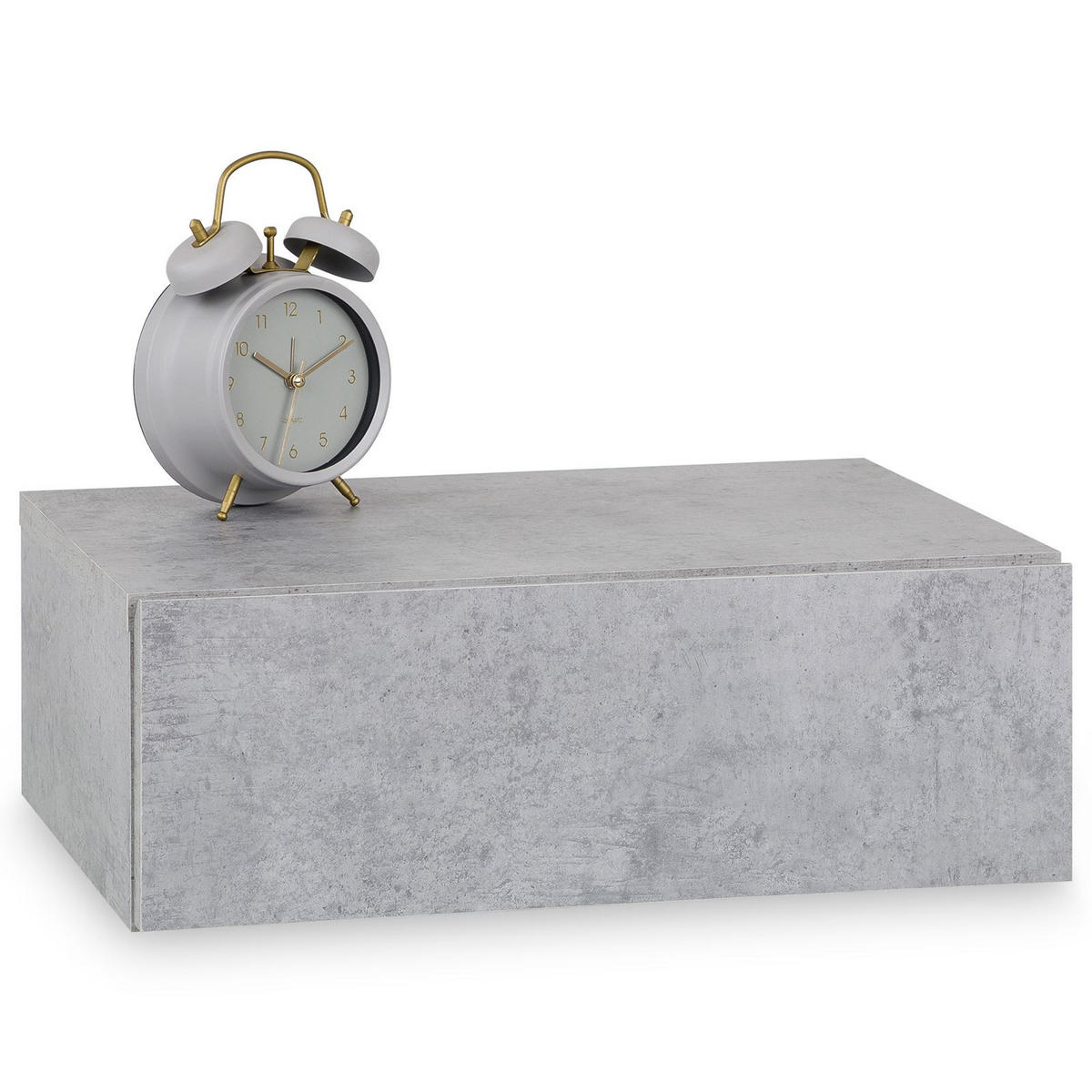 NACHTTISCH ANNE hängend - Hellgrau, Holzwerkstoff (42/14/30cm) - CARO-Möbel