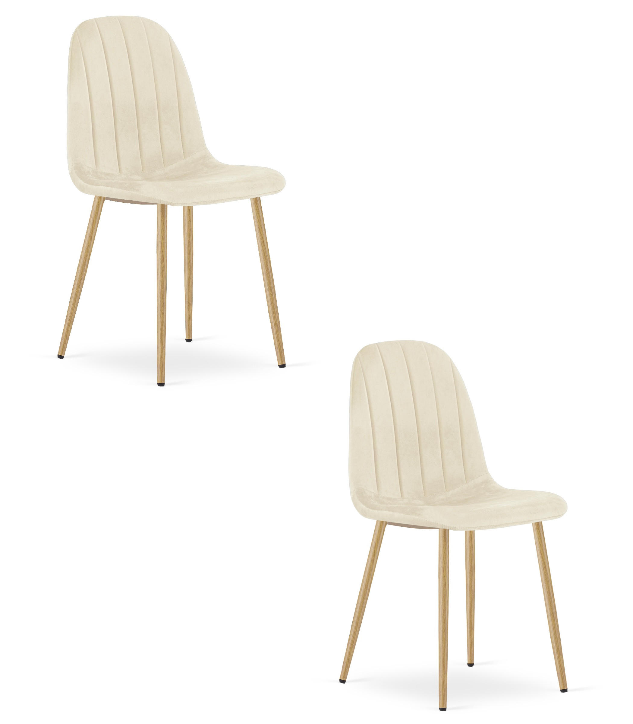 XXXLutz Stuhl Beige 44.5x50x53 cm