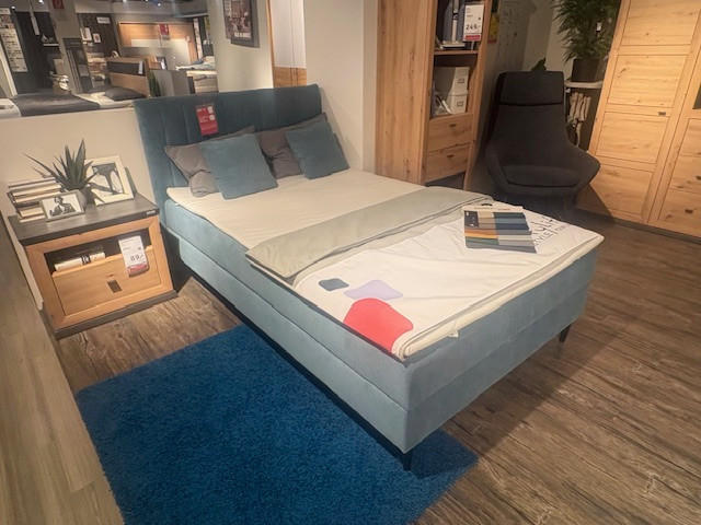 Boxspringbett "Nepo" +Ausstellungsstück+ - Stylife