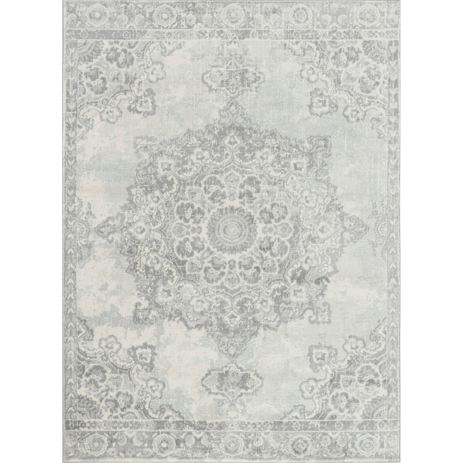 VINTAGE-TEPPICH 130/180 cm Grau - Grau, Naturmaterialien/Textil (130/180cm) - LIVABLISS