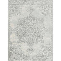 VINTAGE-TEPPICH 120x170 cm Grau - Grau, Naturmaterialien/Textil (140/200cm) - LIVABLISS