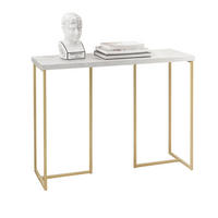 KONSOLENTISCH Golden - Goldfarben, Holzwerkstoff (36/100/75cm) - SoBuy