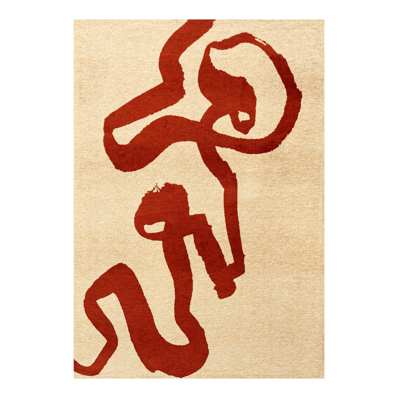 TEPPICH Imperial Red Ribbon 170/240 cm - Rot, Textil (170/240cm) - Louis De Poortere