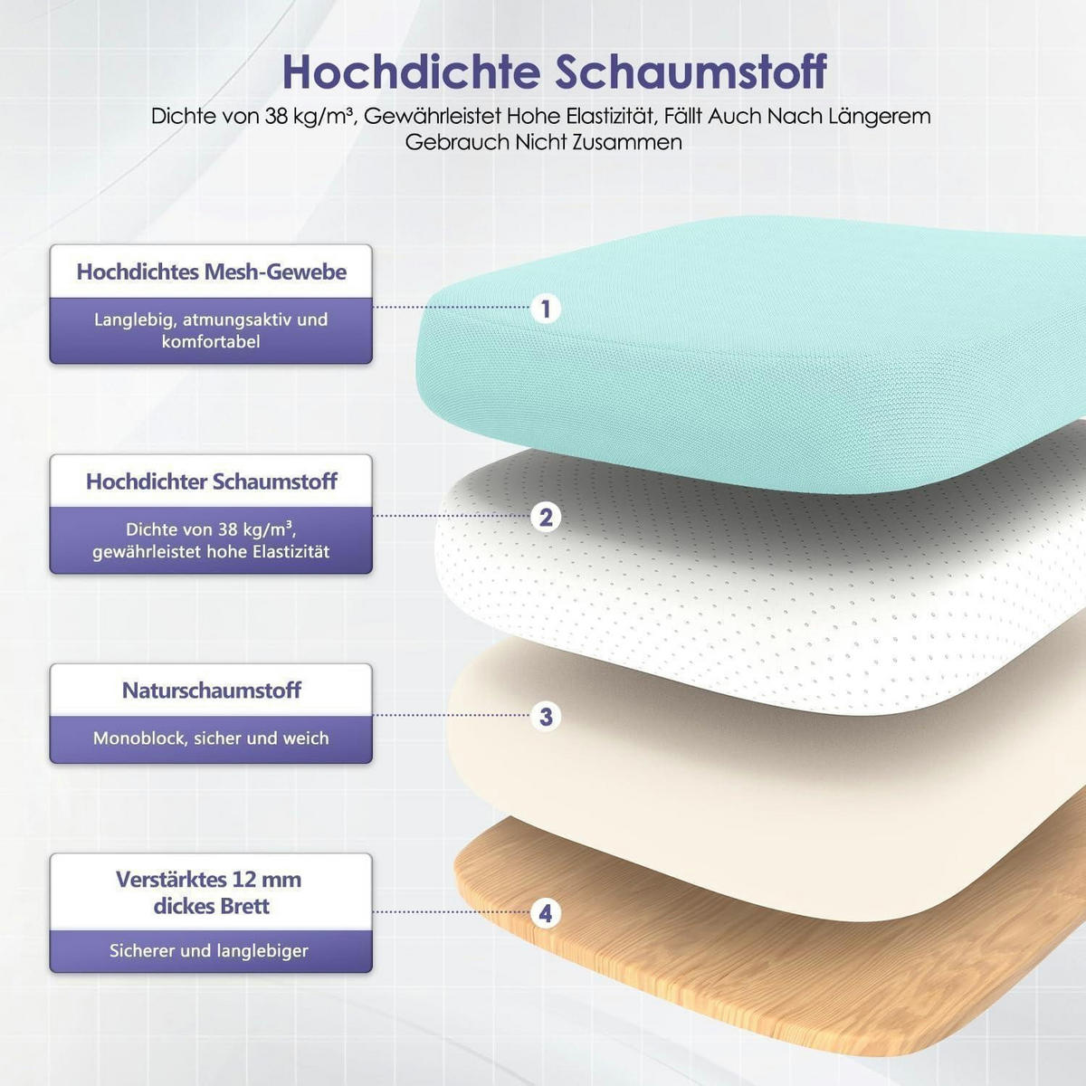 BÜROSTUHL mit Lendenstütze und klappbaren Armlehnen, blaugrün - Petrol, Textil (57/99/57cm)