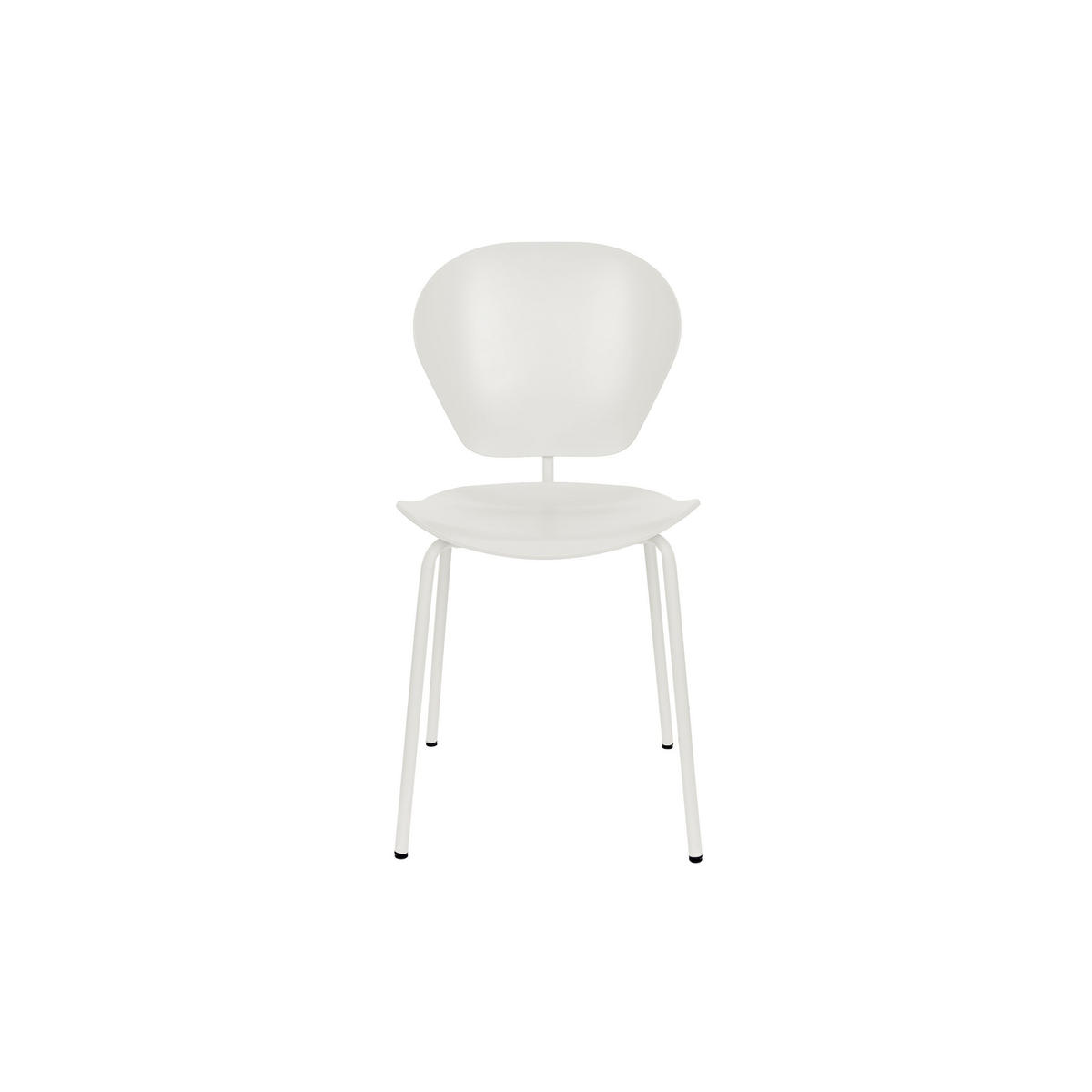 ESSZIMMERSTUHL The Ocean Chair Weiß - 2 er Set - Weiß, Kunststoff (43/85.5/55cm) - Zuiver