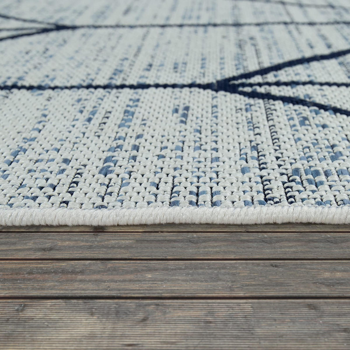 OUTDOORTEPPICH 200/290 cm Kortrijk 741 - Weiß, Kunststoff (200/290cm) - Paco Home