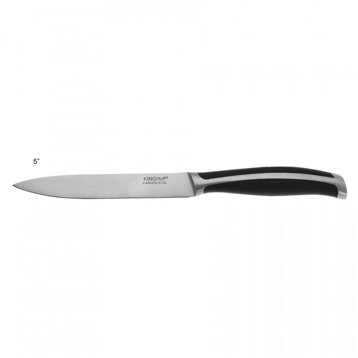 KÜCHENMESSER Schwarz 24/2/24 cm KH3427 - Schwarz, Metall (24cm) - Kinghoff 