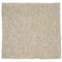 TEPPICH Luxus Flokati 2500 125x125 cm - Champagner, Textil (125/125cm) - Rug and Roll