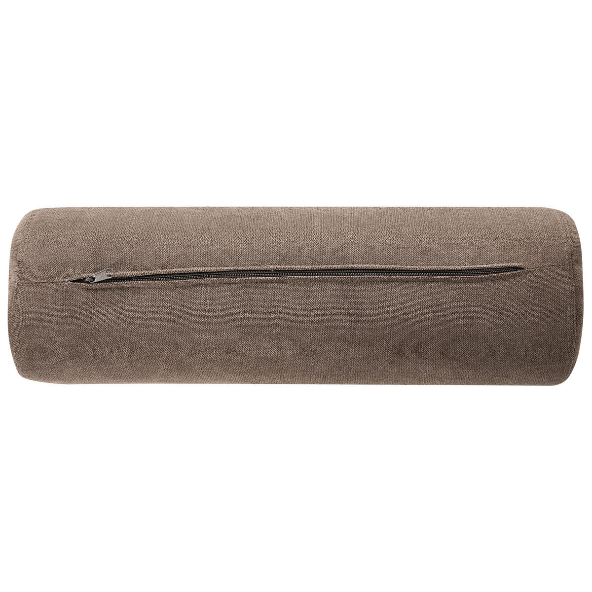 2-SITZER-SOFA Stoff Braun Pilarne - Schwarz/Braun, Textil (153/88/84cm) - Beliani